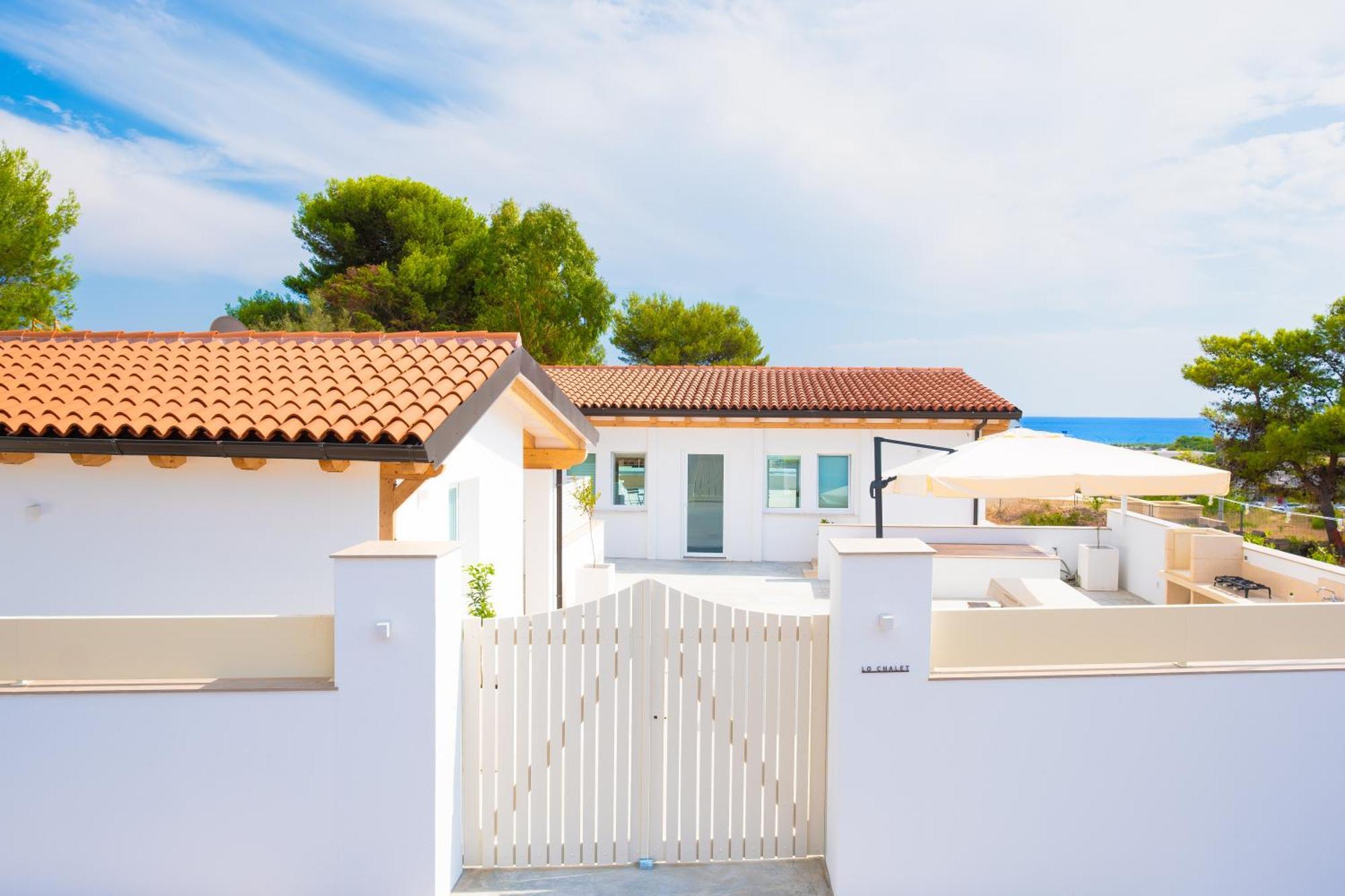 Lo Chalet Marina Di Pescoluse Exterior photo